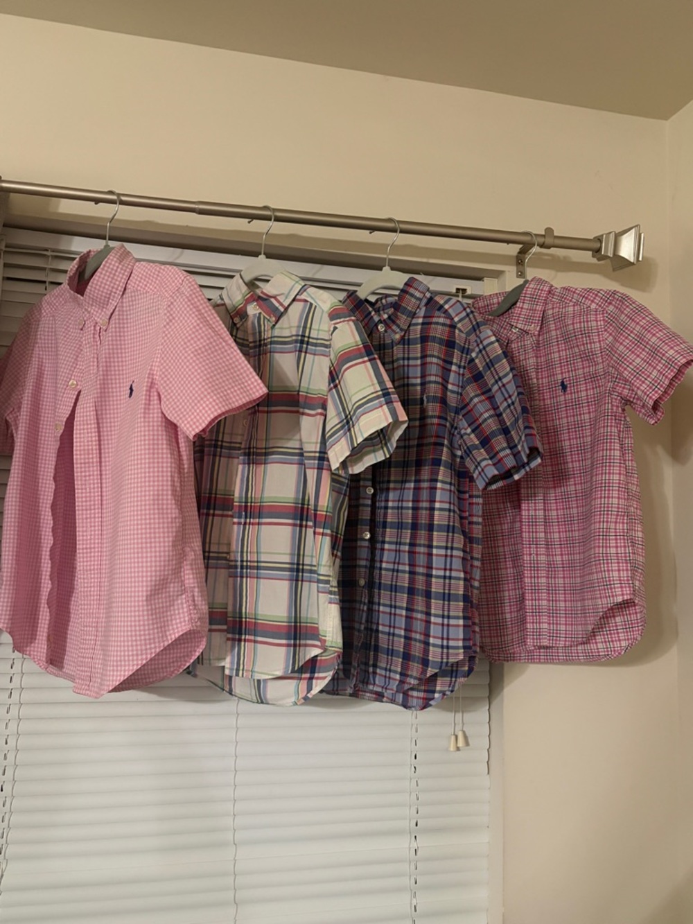 Ralph Lauren Boys Short-Sleeve Button-Down Shirt - Size